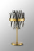 Kade Table Lamp Brass - Smoked Glass